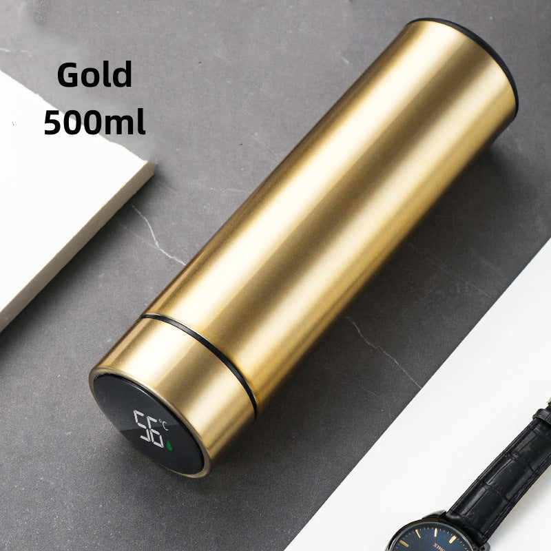Termos Termo Digital Led Temperature Smart Water Bottle With Reminder to Drink Water