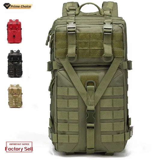 Tactic Multiple Color Oxford 45L Camping Backpack Waterproof Molle  Bag Mochila