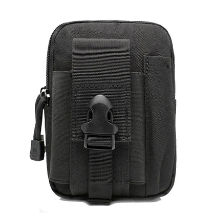 Tactic Sling Waist Bag Nylon MOLLE EDC Pouch for Outdoor Activities