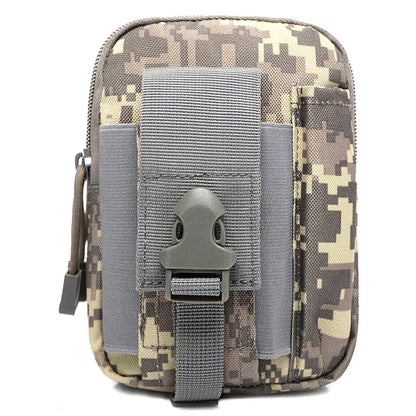 Tactic Sling Waist Bag Nylon MOLLE EDC Pouch for Outdoor Activities