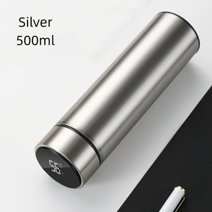 Termos Termo Digital Led Temperature Smart Water Bottle With Reminder to Drink Water