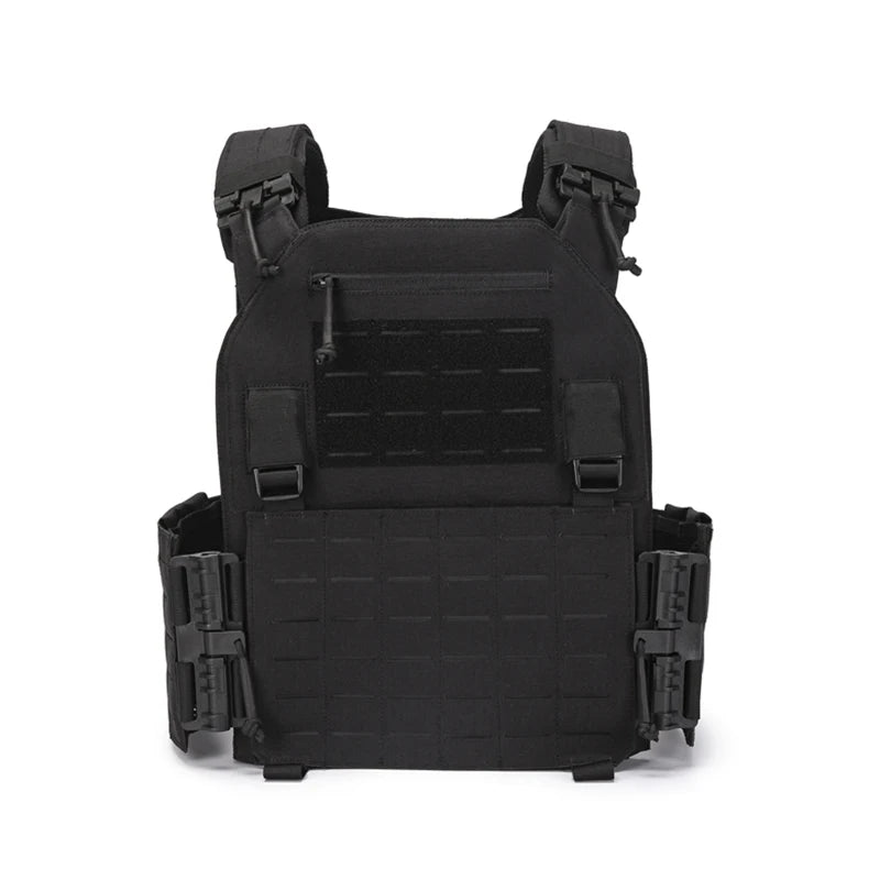 Chaleco Tactical Gear 25x30cm Plate Carrier Molle Tactical Vest for Outdoor