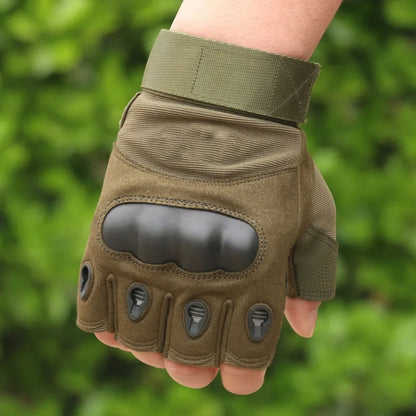 Motorcycle Gloves Men Tactical Military Hunting Shooting Knuckle Protection