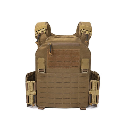Chaleco Tactical Gear 25x30cm Plate Carrier Molle Tactical Vest for Outdoor