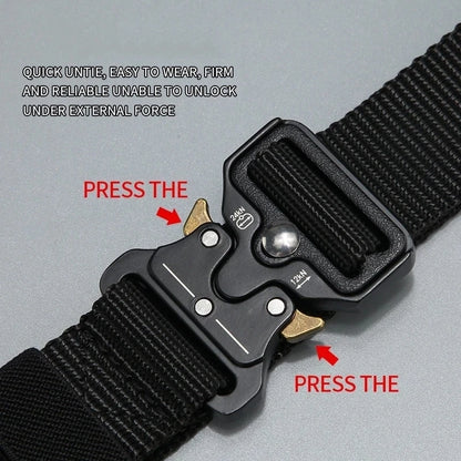 Tactics Belt Multi Functional Buckle Nylon Belt High Quality Marine