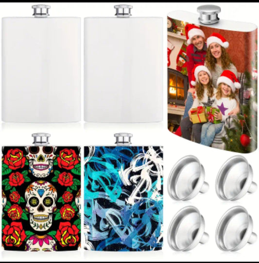 Frasco Personalizado 8oz 

Flask 8oz Personalizable – Crea Tu Propio Estilo 
. Frasco Metálico 8oz – Personalízalo con Tu Nombre o Diseño Favorito
Frasco de Licor Personalizable – 8oz Acero Inoxidable