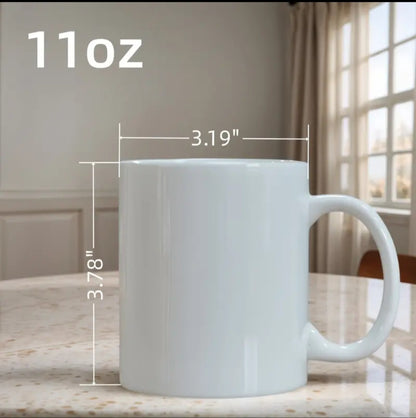 Taza Personalizada de 11 oz - Diseña con Tu Foto, Nombre o Logo