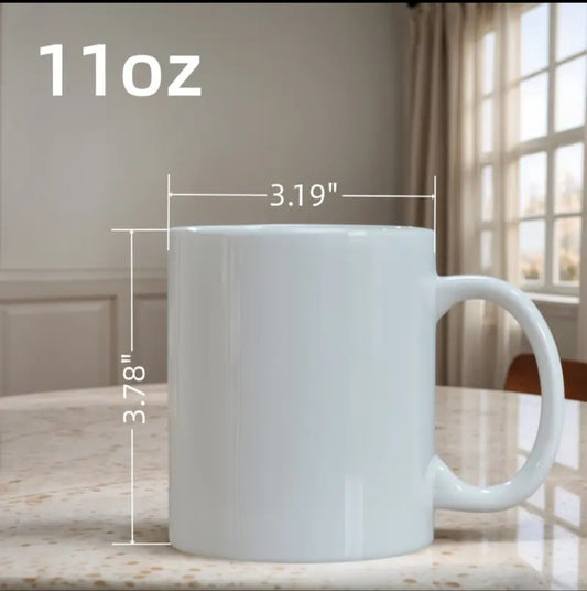 Taza Personalizada de 11 oz - Diseña con Tu Foto, Nombre o Logo